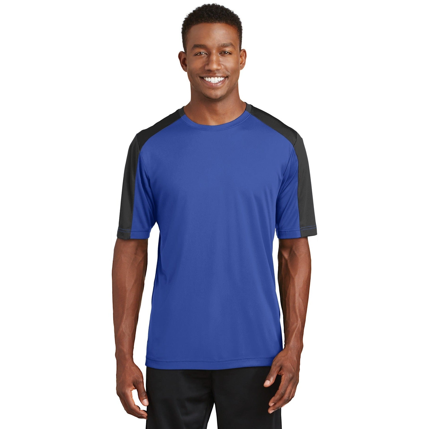 Sport-Tek-Sport-Tek® PosiCharge® Competitor™ Sleeve-Blocked Tee. ST354-MedTech-4
